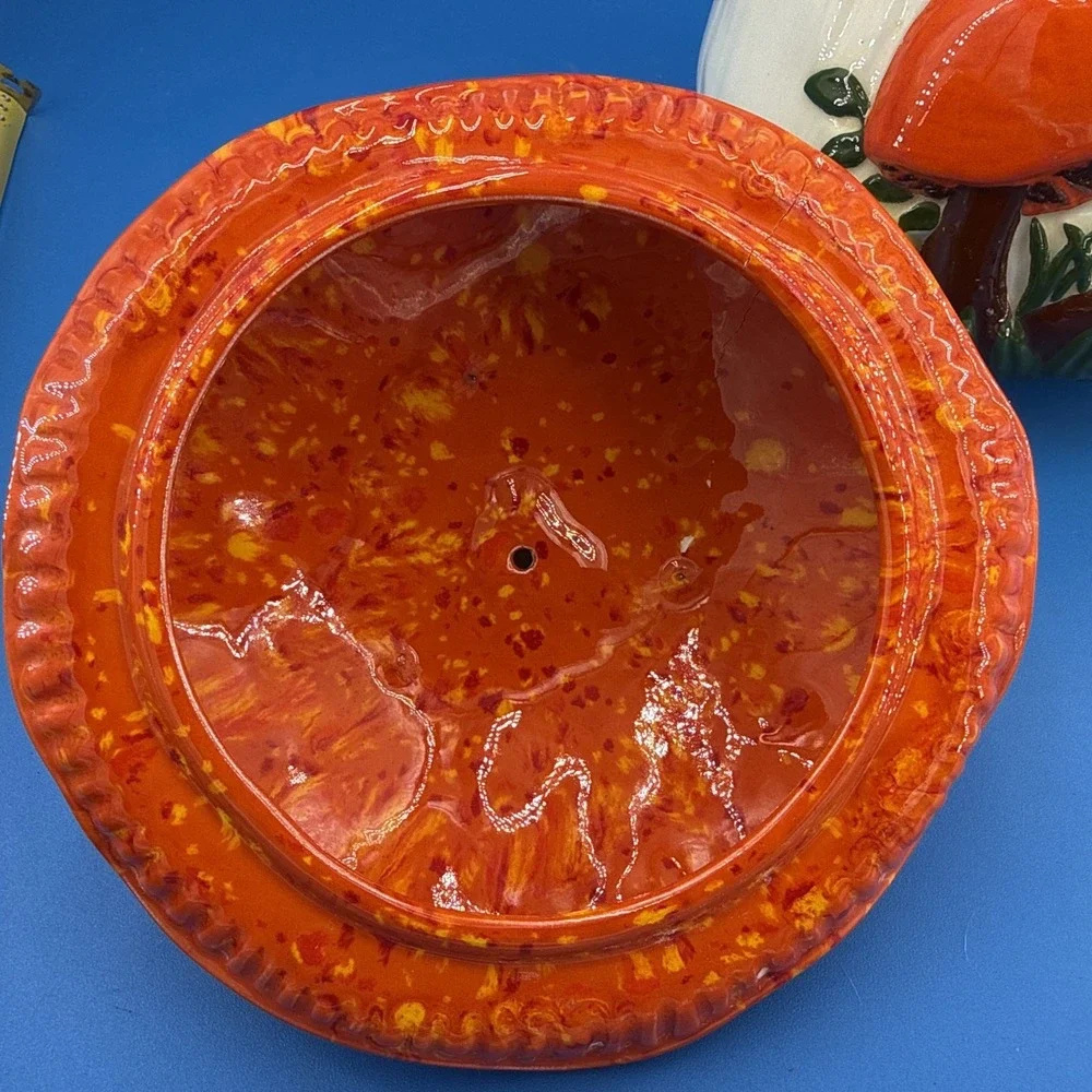 Vintage Arnels Mushroom Canister 10